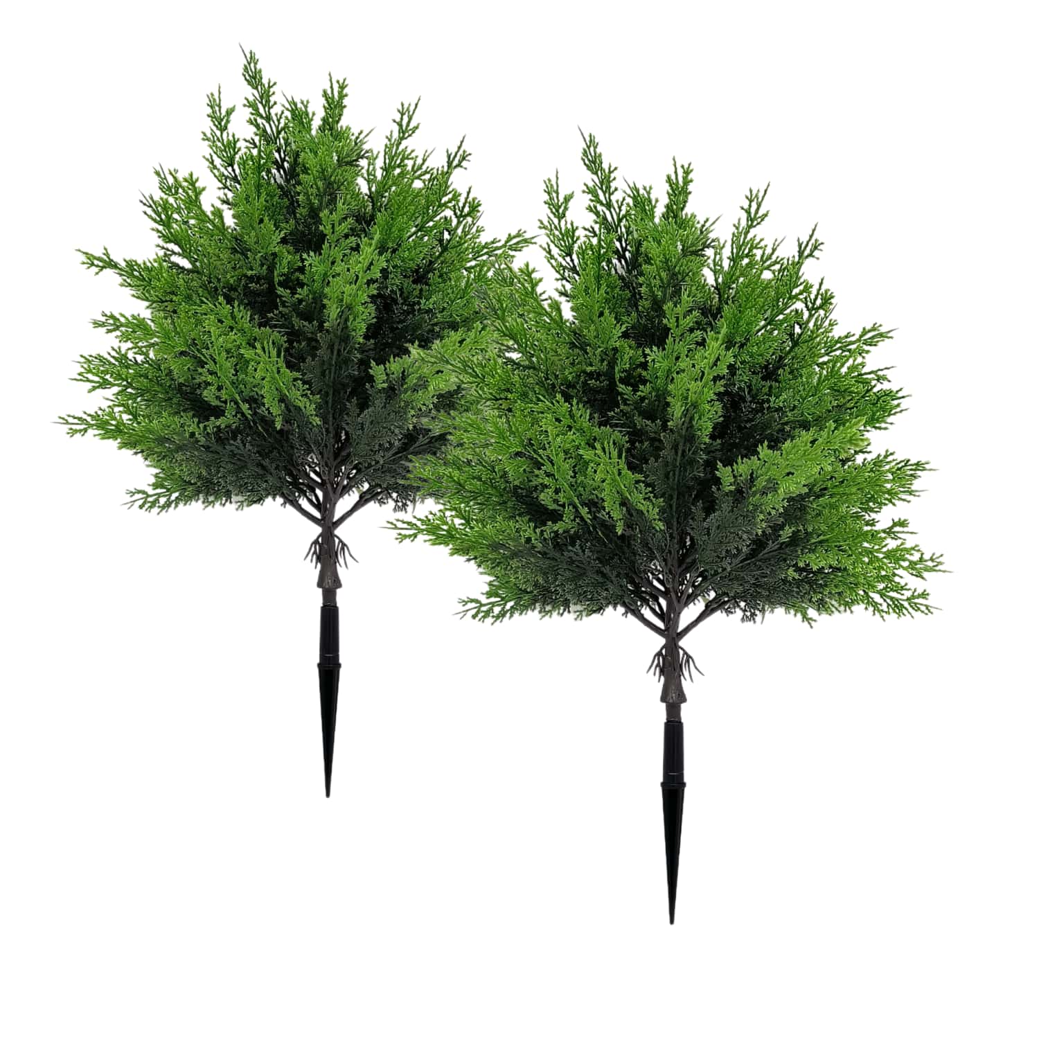 Fiddle Leaf Fig - 2pcs Outdoor Artificial Greenery - High-Quality