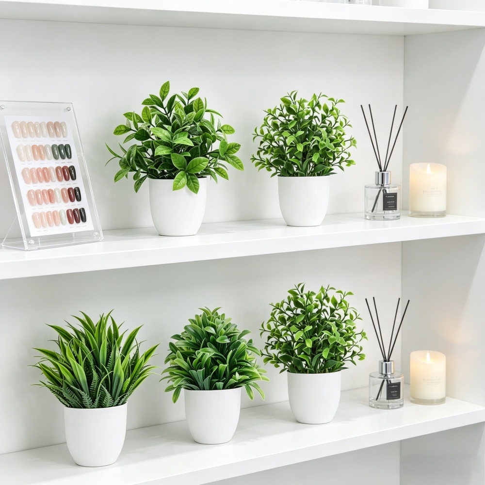 4pcs/set Mini Artificial Plant - огляд і ціна Fiddle Leaf Fig