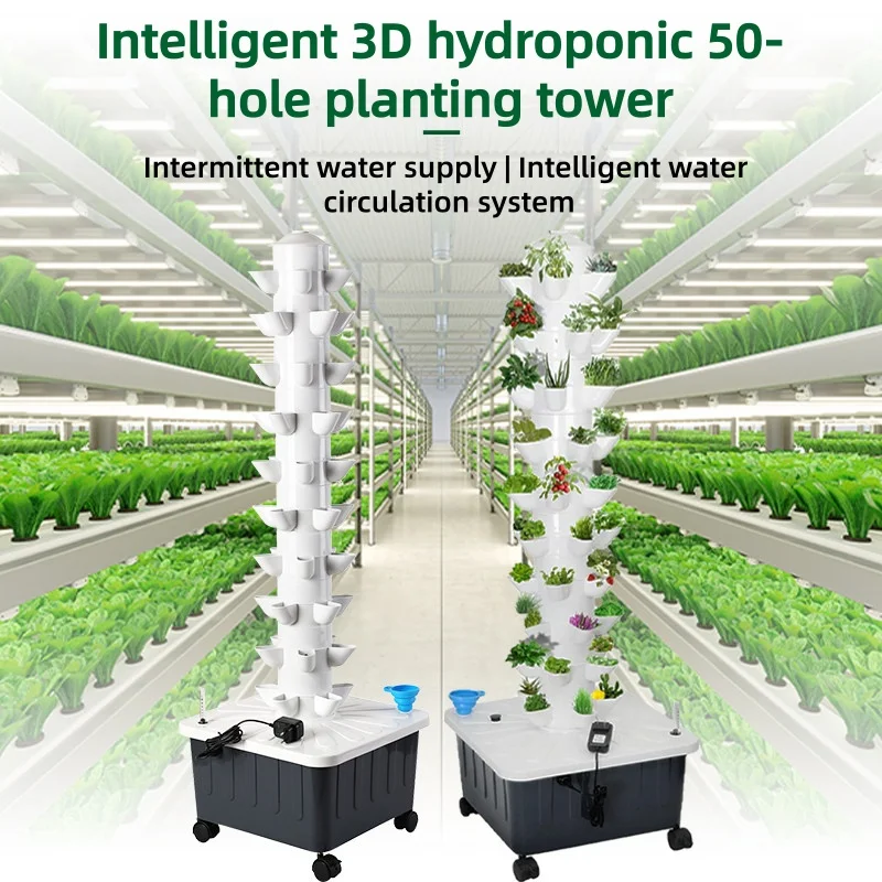 Hydroponic Planting Tower Inte - огляд і ціна Indoor Plants